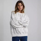 Giuliana Zara™ Autumn-Winter Two Piece Set "MAPLE" Sweatshirts Set - Tophatter Daily Deals