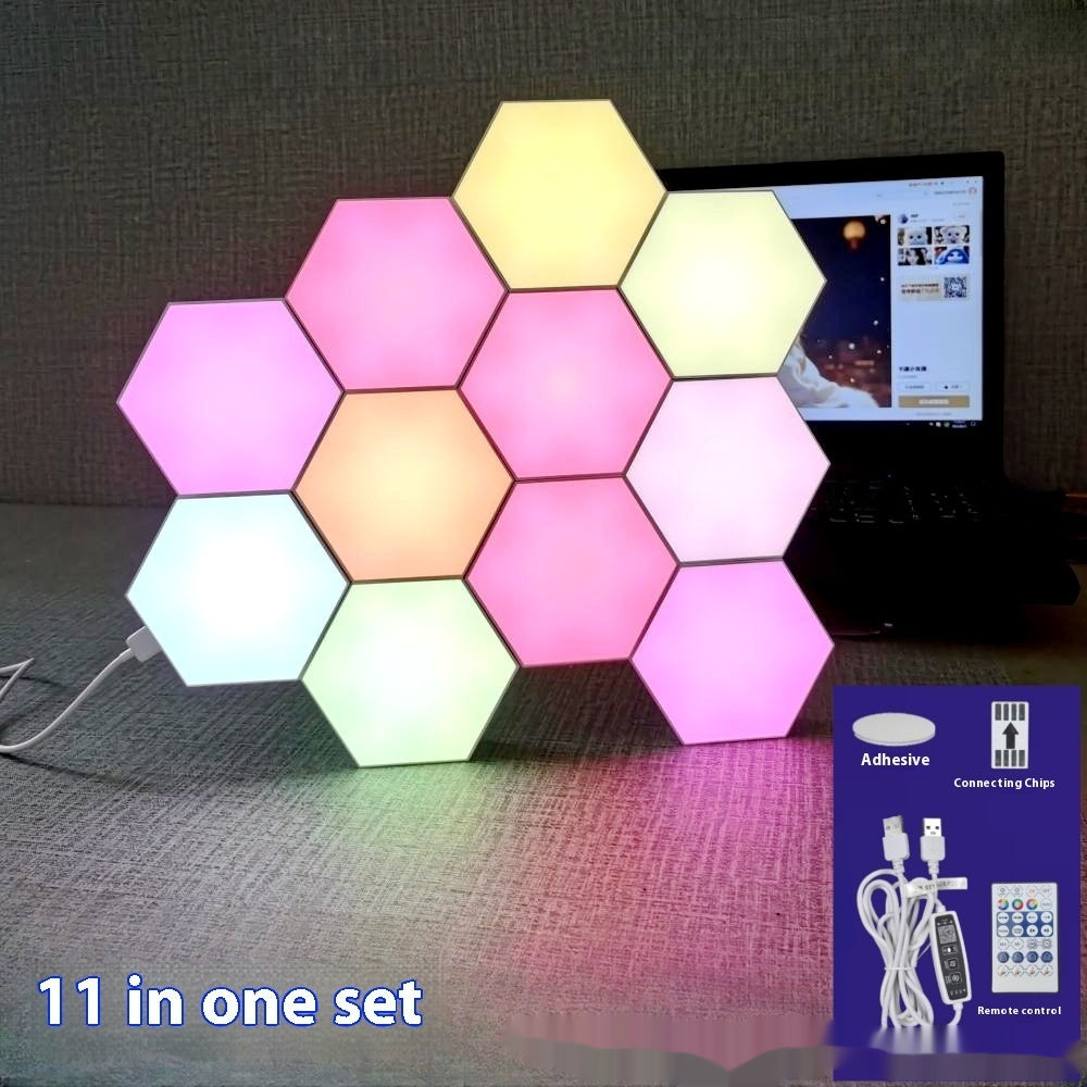 Background Wall Quantum Esports Atmosphere Light Strange Light Board 11lights 0 - Tophatter Daily Deals