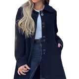 Warm Women Wool Coat - A Line, Polar Fleece, For Winter 3D Changing Face Moving Picture Frame - Tophatter Daily Deals