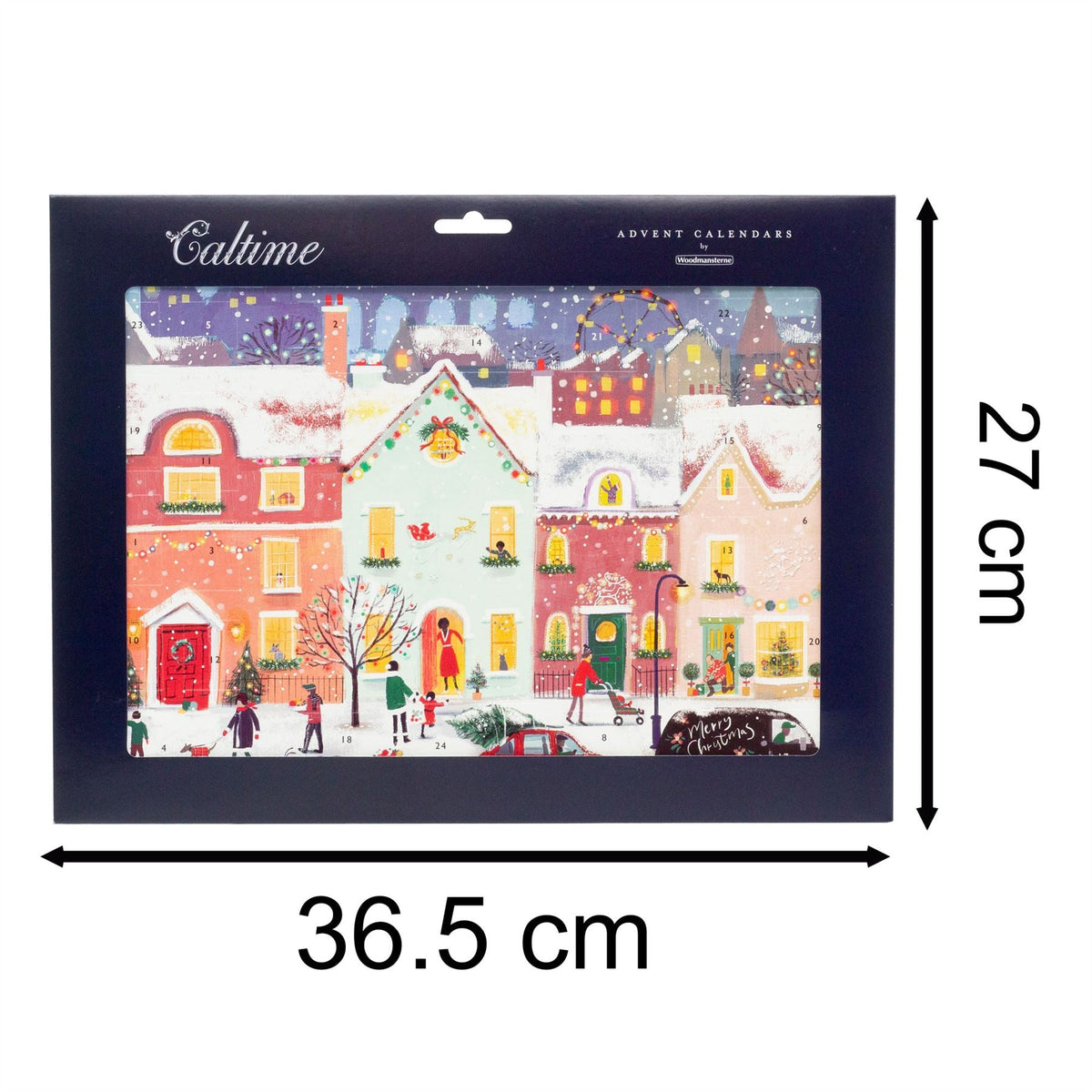 Christmas Town Christmas Advent Calendar | Picture Advent Calendar - 36x27cm Advent Calendar - Tophatter Daily Deals