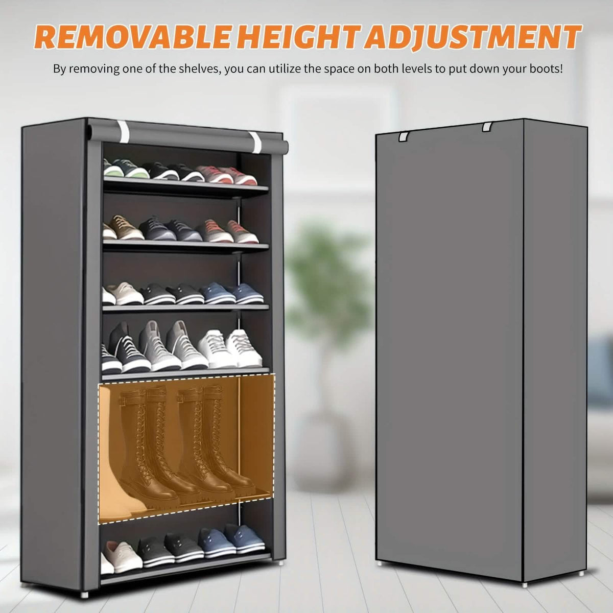 10-Layer 9 Grid Shoe Rack Shelf Storage Closet Organizer Storage & Organization - Tophatter Daily Deals