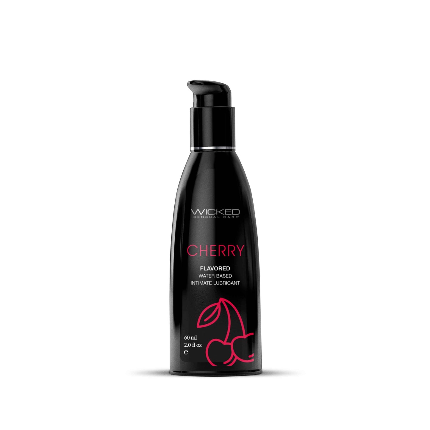 Wicked Aqua Cherry – Cherry Flavored Water-Based Lubricant 60 ml Bottle > Lube > Flavoured - Tophatter Daily Deals