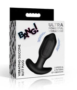 Bang! Rechargeable Silicone Butt Plug – Vibrating Anal Toy > Anal Range > Vibrating Butt Plugs - Tophatter Daily Deals
