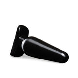 Basic Large Black Anal Plug for Comfortable Intimate Adventures > Anal Range > Butt Plugs - Tophatter Daily Deals