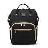 Backpack Lightweight Baby Diaper Bag Upgrade Large Capacity Wet And Dry Baby Products Pack Black 0 - Tophatter Daily Deals