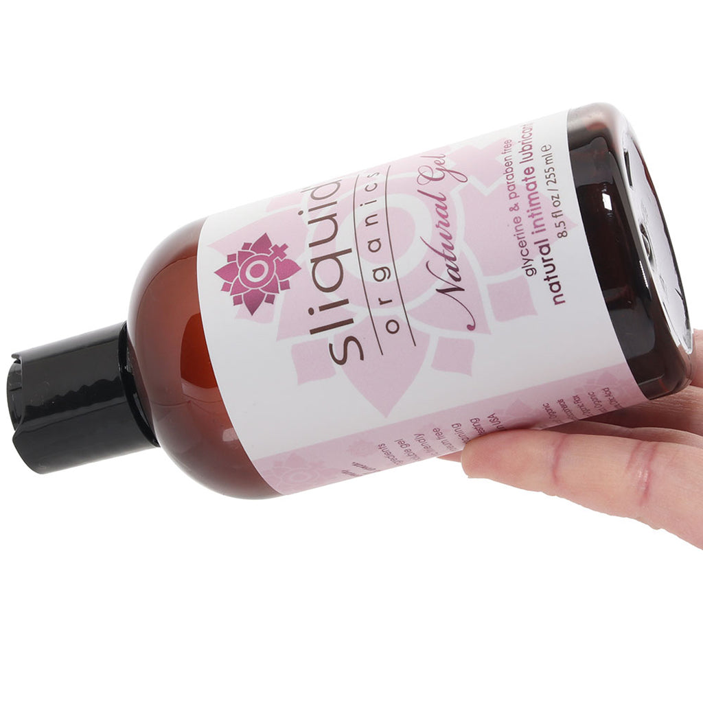 Organics Natural Gel Lubricant in 8.5oz/255ml Lubes and Lotions > Water Based Sex Lubes - Tophatter Daily Deals