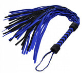 Black & Blue Suede Flogger - Tophatter Daily Deals