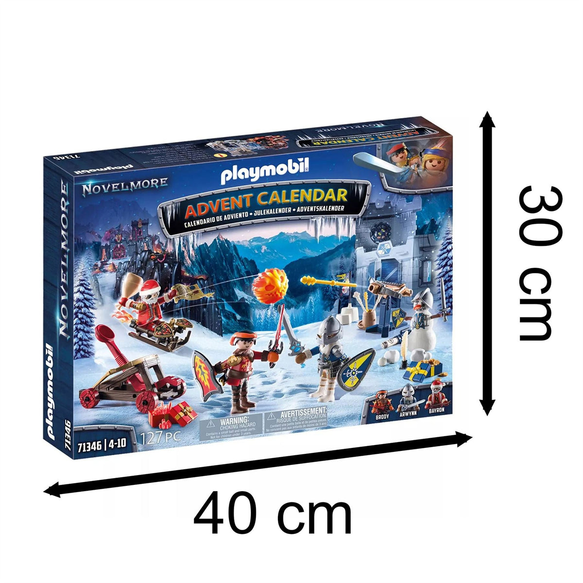 Playmobil Novelmore Battle in the Snow - Children's Christmas Advent Calendar Advent Calendar - Tophatter Daily Deals