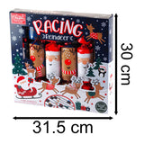 6 Racing Reindeer Christmas Crackers | Family Crackers with Pull-Back Reindeers Christmas Cracker - Tophatter Daily Deals