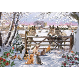Picture Perfect Christmas Advent Calendar | Traditional Animal Advent Calendar Advent Calendar - Tophatter Daily Deals