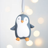 Baby Penguin Christmas Tree Bauble | Resin Penguin Christmas Tree Ornament Baubles - Tophatter Daily Deals