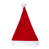 Unisex Fancy Dress Christmas Santa Hat | Red And White Traditional Festive Christmas Hat | Classic Father Christmas Hat Xmas Party Hat Fancy Dress Accessory - Tophatter Daily Deals