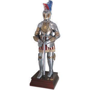 Suit of Armour- Embossed - Tophatter's Weapons'N'Deals Collector's Armory & Collectibles - Tophatter Daily Deals