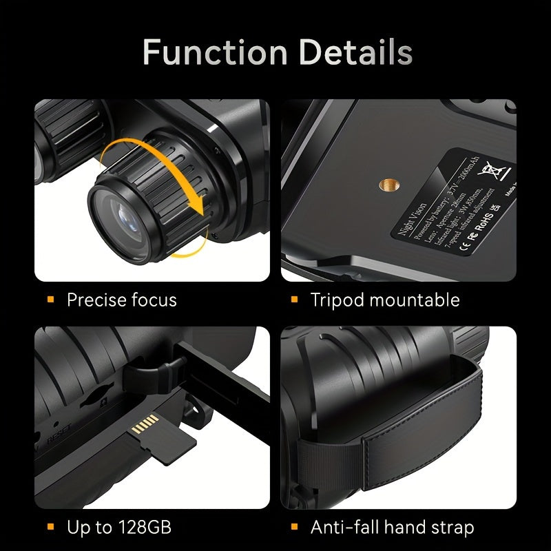 Night Vision Goggles 10X Zoom Camera Binoculars Camping & Hiking - Tophatter Daily Deals