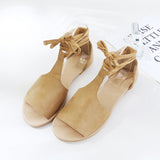 Ankle Straps Plus Size Women's Shoes Brown 0 - Tophatter Daily Deals