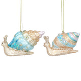 Sea Snail Christmas Bauble | Under the Sea Snail Christmas Tree Ornament - 8cm Baubles - Tophatter Daily Deals