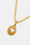 Stainless Steel 18K Gold-Plated Necklace Necklaces - Tophatter Daily Deals