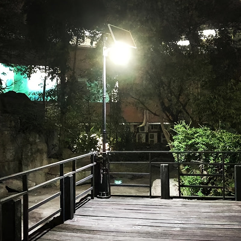 Solar LED Outdoor Light with Remote Control Home & Garden > Solar Panels - Tophatter Daily Deals