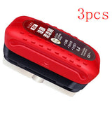 Automotive Oil Film Cleaning Brush Windshield Car Glass Sponge Cleaner Universal Removes Dirt Glass Cleaning Wipe Board Tool Red x 3pc 0 - Tophatter Daily Deals
