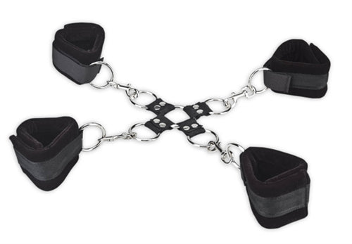 Industrial Strength 5-Piece Hogtie Set with Padded Restraints > Bondage Gear > Restraints - Tophatter Daily Deals