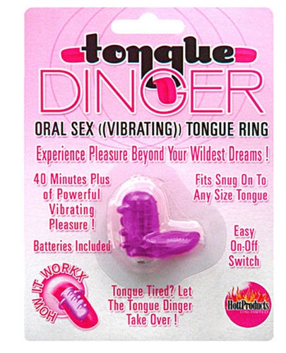 Purple Stretchy Tongue Ring – Vibrating > Vibrators > Unconventional - Tophatter Daily Deals