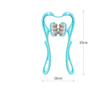 RollRelief: Multifunctional Six-Wheel Neck Massager Massagers - Tophatter Daily Deals