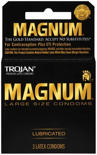 Trojan Magnum Large Size Condoms – 3 Pack > Essentials > Condoms - Tophatter Daily Deals