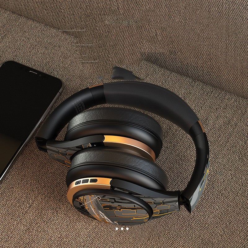 Bluetooth Headphone Head-mounted Active Noise Reduction E-sports Games Computer Ultra-long Life Battery 0 - Tophatter Daily Deals
