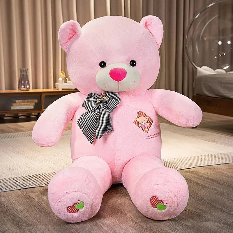 Fashion Big Bear Plush Toy Doll Pink Teddy Bear Bluetooth Speaker Lamp - Tophatter Daily Deals