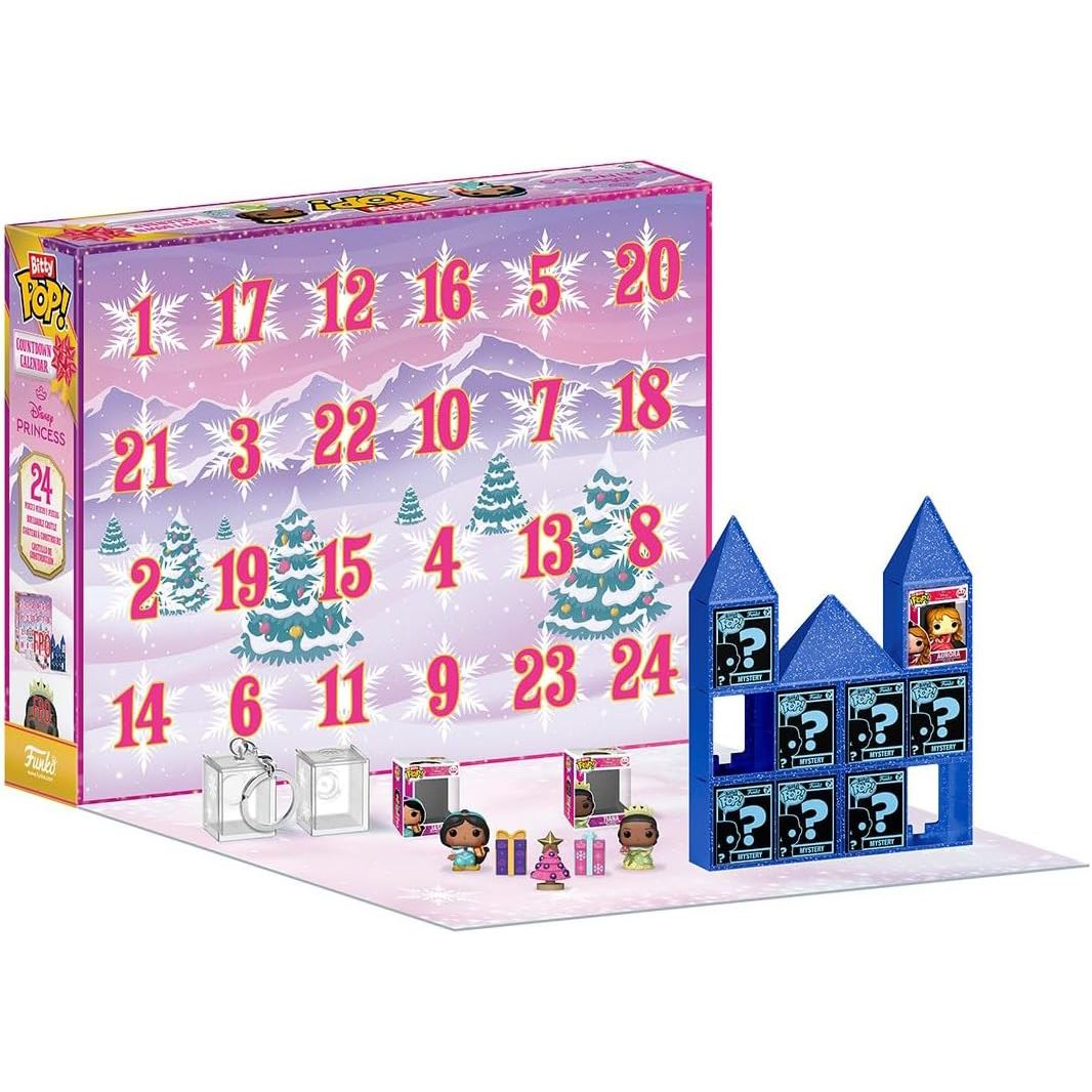 Funko Bitty Pop Disney Princess Christmas Advent Calendar, Kids Advent Calendar Advent Calendar - Tophatter Daily Deals