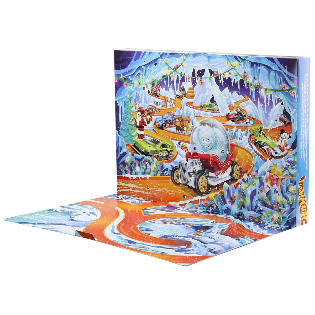 Hot Wheels Mini Cars & Accessories Toy Advent Calendar 2026, 10 Cars Playset Advent Calendar - Tophatter Daily Deals