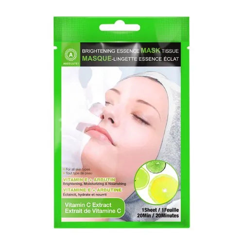 ABSOLUTE Brightening Essence Mask Vitamin C 0 Essence Mask - Tophatter Daily Deals