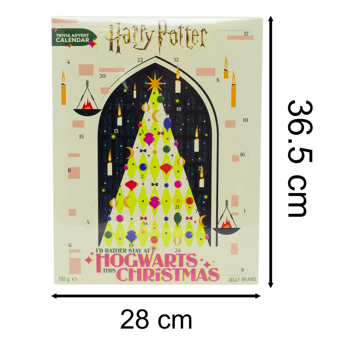 Harry Potter Jelly Belly Christmas Advent Calendar | Trivia Advent Calendar Advent Calendar - Tophatter Daily Deals
