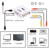 ABLEWE 1080P Mini RCA Composite CVBS Video Audio Converter Adapter TV & Video - Tophatter Daily Deals
