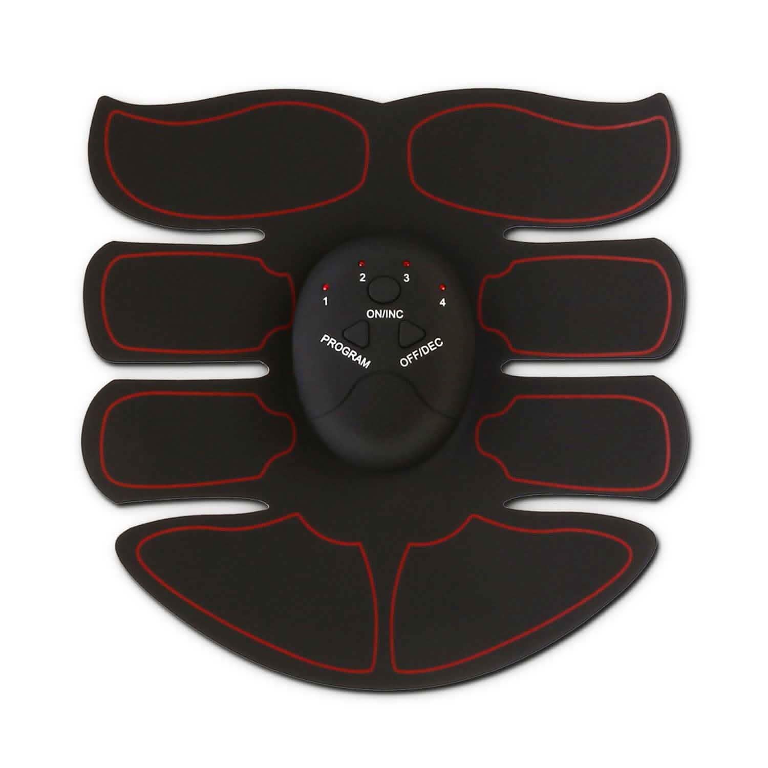 Abs Stimulator Muscle Toner EMS with 6 Modes Fitness & Exercise - Tophatter Daily Deals
