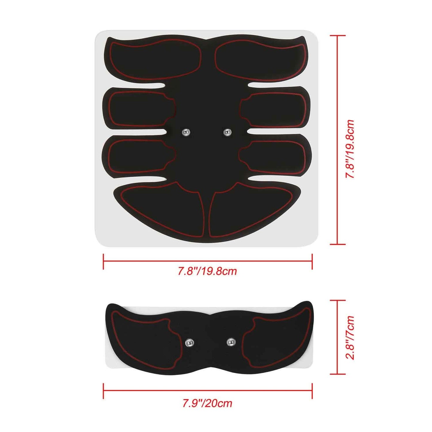 Abs Stimulator Muscle Toner EMS with 6 Modes Fitness & Exercise - Tophatter Daily Deals