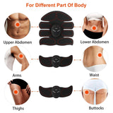 Abs Stimulator Muscle Toner EMS with 6 Modes Fitness & Exercise - Tophatter Daily Deals
