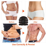Abs Stimulator Muscle Toner EMS with 6 Modes Fitness & Exercise - Tophatter Daily Deals