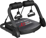 Multi Functional Ab Cruncher Abdominal Abs Core Fitness Trainer Black Exercise & Fitness - Tophatter Daily Deals