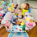 Transparent Sofa Toy Storage Seat Organizer Stuffed Animals - Tophatter Daily Deals