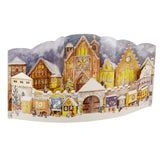 Cathedral Place | 3D Freestanding Traditional Christmas Paper Advent Calendar Advent Calendar - Tophatter Daily Deals