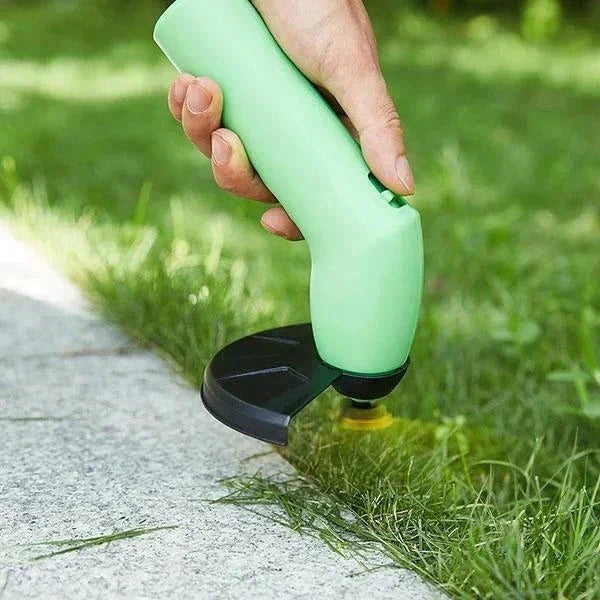 Cordless Mini Weed Trimmer Handheld Edge Trimmer Summer2025 - Tophatter Daily Deals