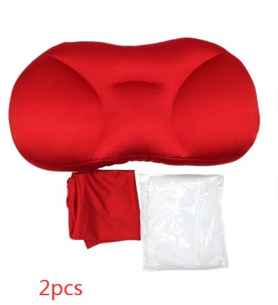 3D Anesthetic Pillow RED A 2pcs 50x30x10cm 0 - Tophatter Daily Deals
