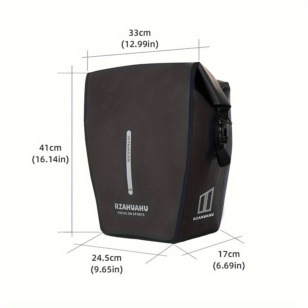 Bike Rear Seat Bag Cycling Travel Storage Sports & Fitness > Bikes & Accessories > Bicycle Bags - Tophatter Daily Deals