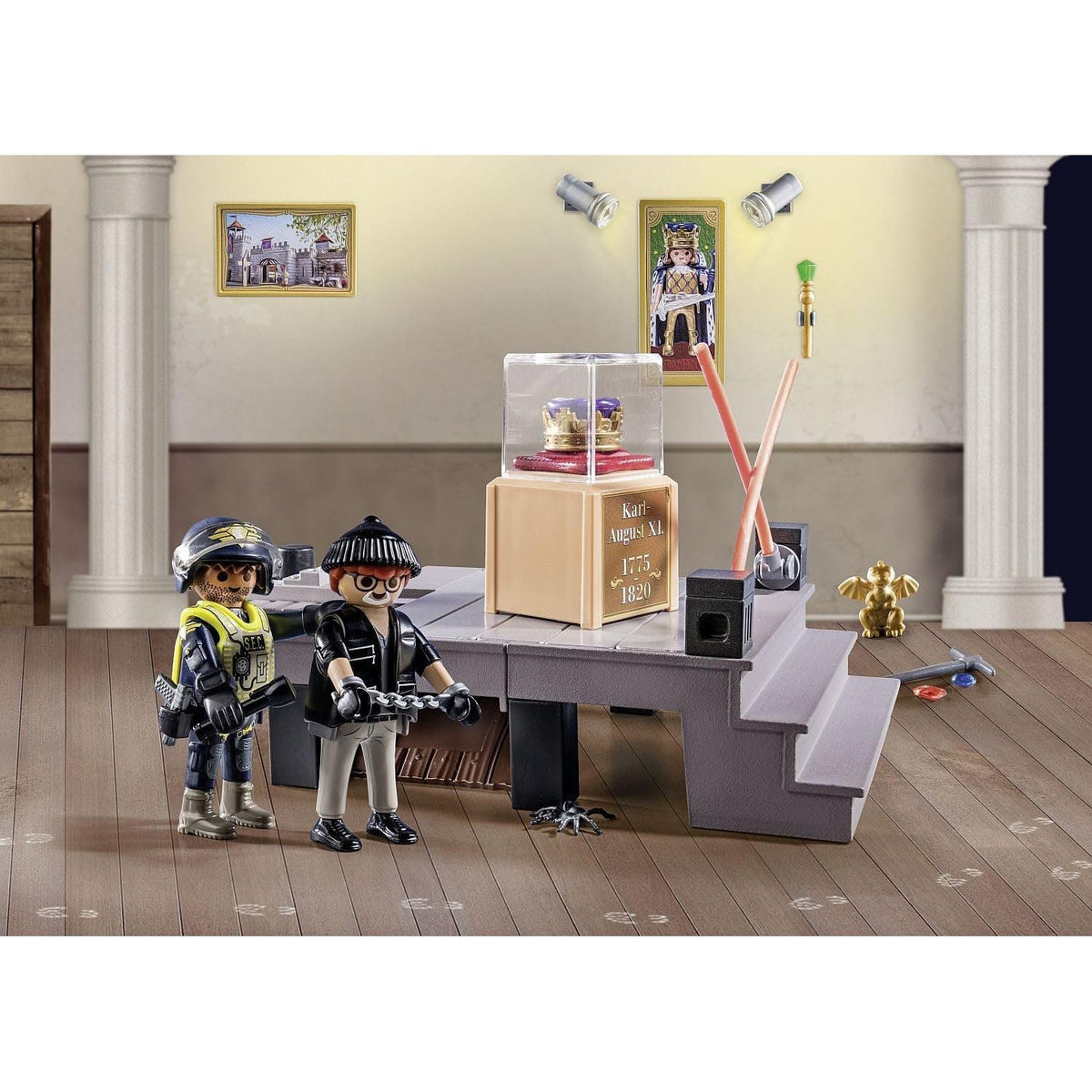Playmobil Police Museum Theft - Children's Toy Christmas Advent Calendar Advent Calendar - Tophatter Daily Deals