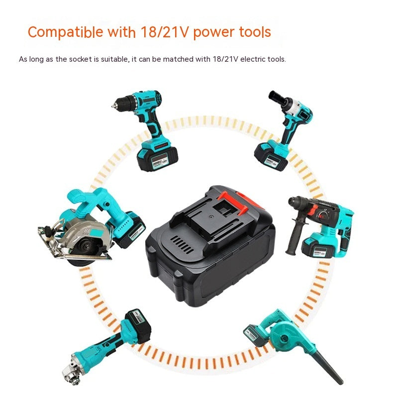 21V Brand New Power Electric Wrench Lithium Battery 0 - Tophatter Daily Deals