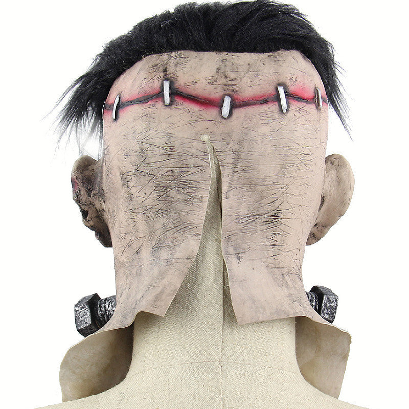 Halloween Mask Latex Full Head Scary Zombie Costume 3D Changing Face Moving Picture Frame - Tophatter Daily Deals