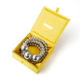 Acala Full Stainless Steel Self Defense Beads Bracelet Self Defense Jewelry - Tophatter Daily Deals