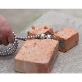 Acala Full Stainless Steel Self Defense Beads Bracelet Self Defense Jewelry - Tophatter Daily Deals
