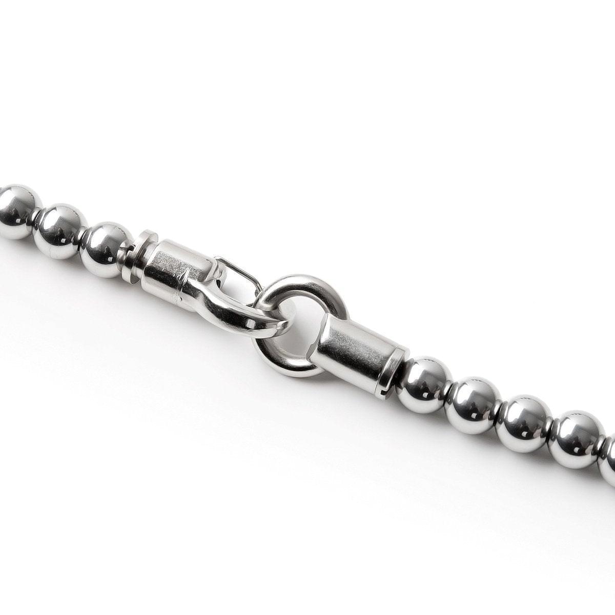 Acala Full Stainless Steel Self Defense Beads Bracelet Self Defense Jewelry - Tophatter Daily Deals
